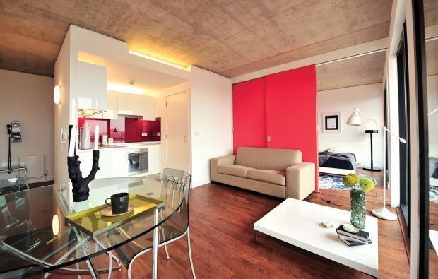 Open plan lounge-bed