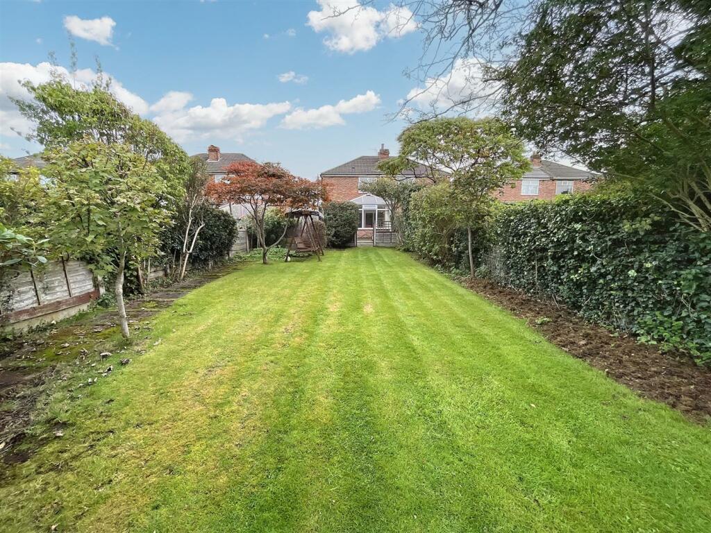 Rear of Property