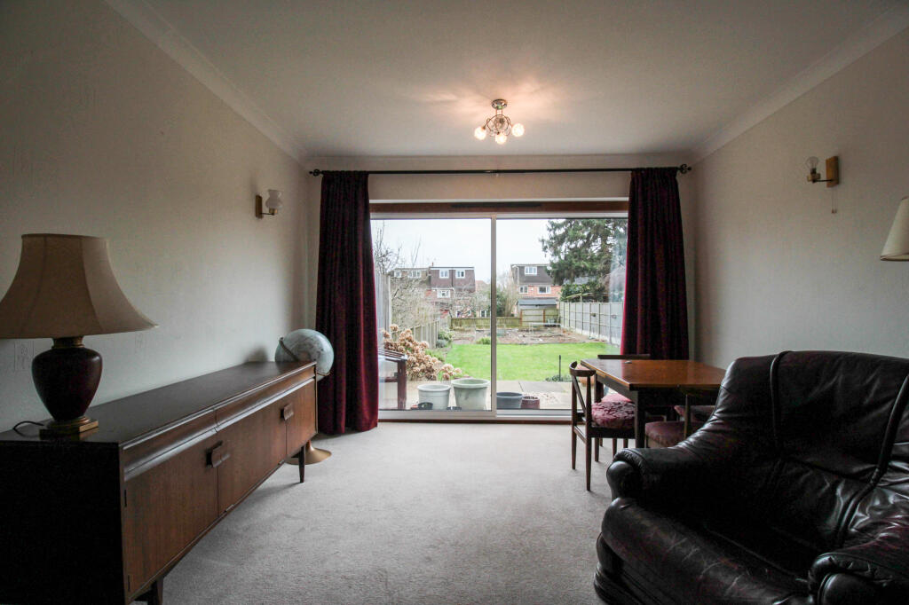 Patio doors to garden