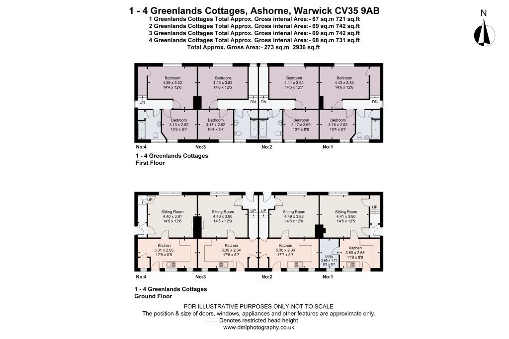 1-4 Greenlands Cottages, Ashorne, Warwick CV35 9AB