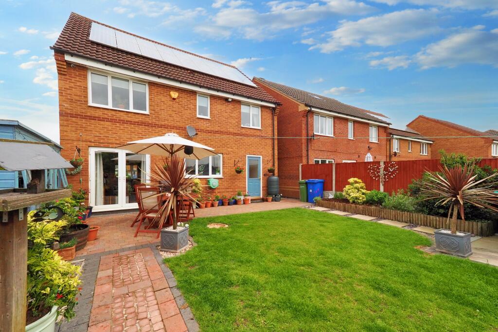 Rear View of the home