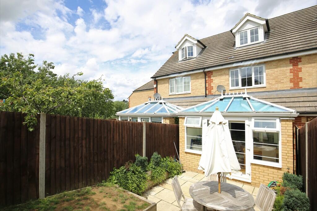 Rear of property