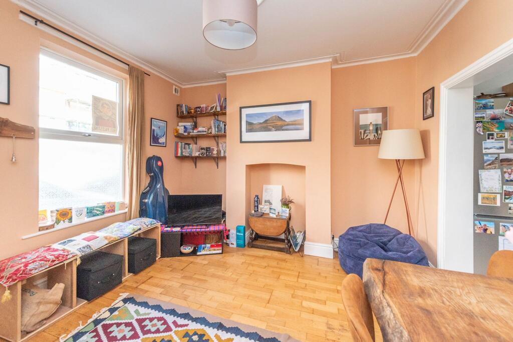 SITTING ROOM AND DINING KITCHEN