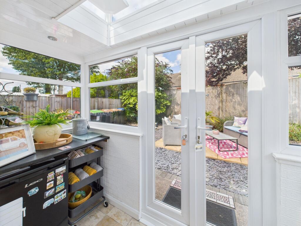 Rear Porch/Utility Area