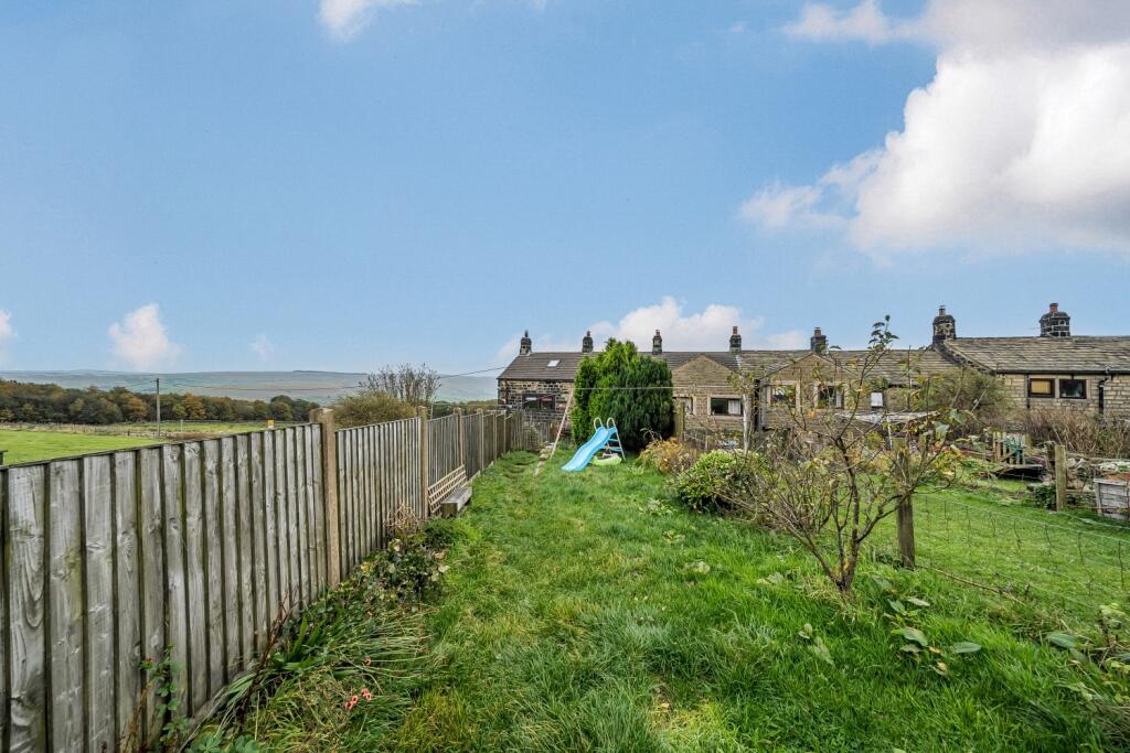 garden - looking towards the house