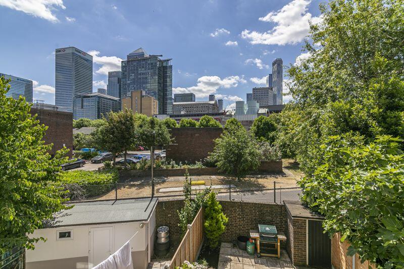 Canary Wharf view from bedroom