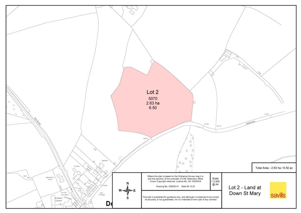 Lot 2 Land Plan