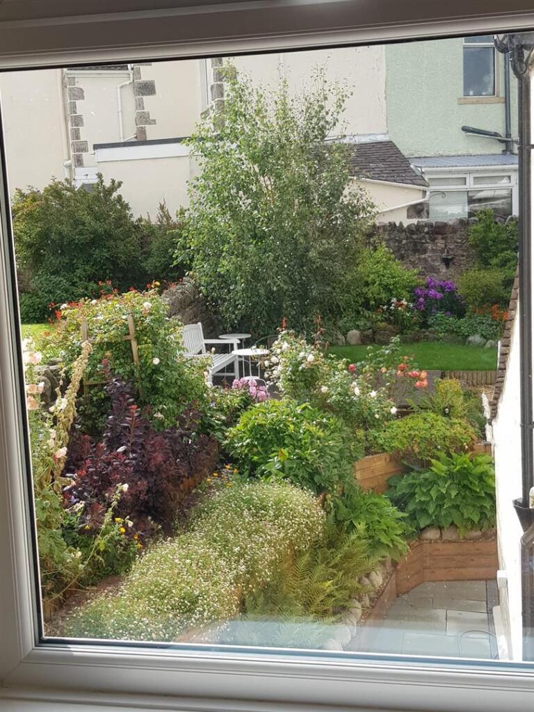 View over the garden