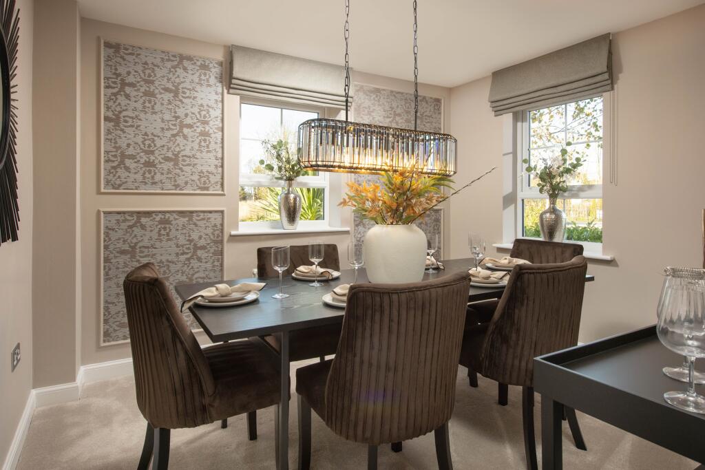 Internal image of the kitchen in the Alderney 4 bedroom home