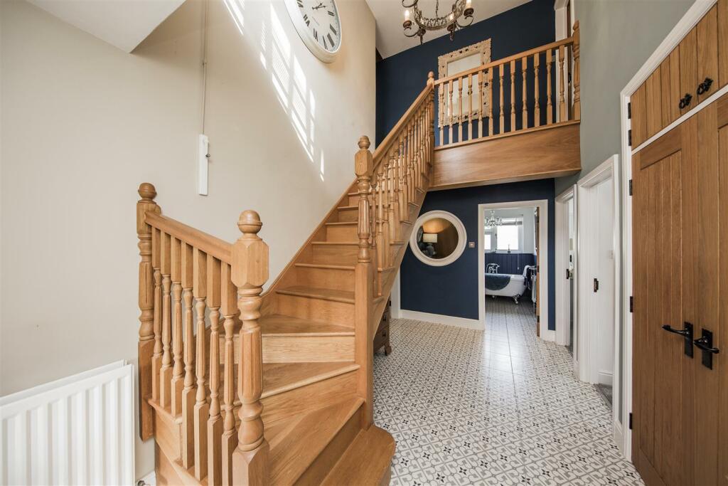 Double Height Hallway