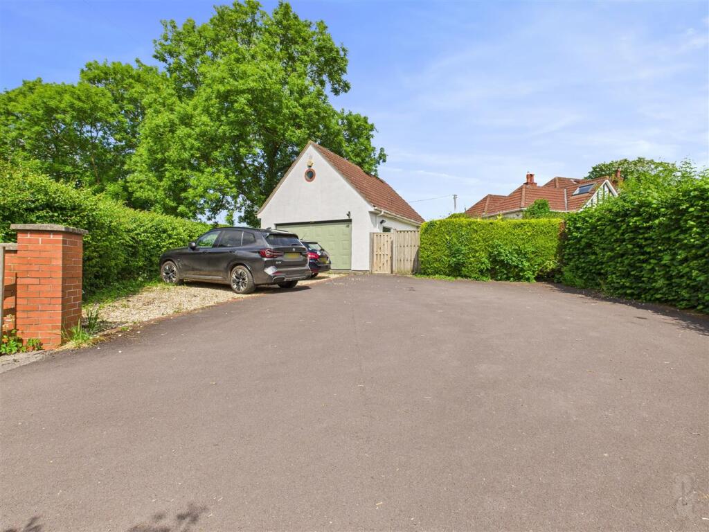 driveway and garage