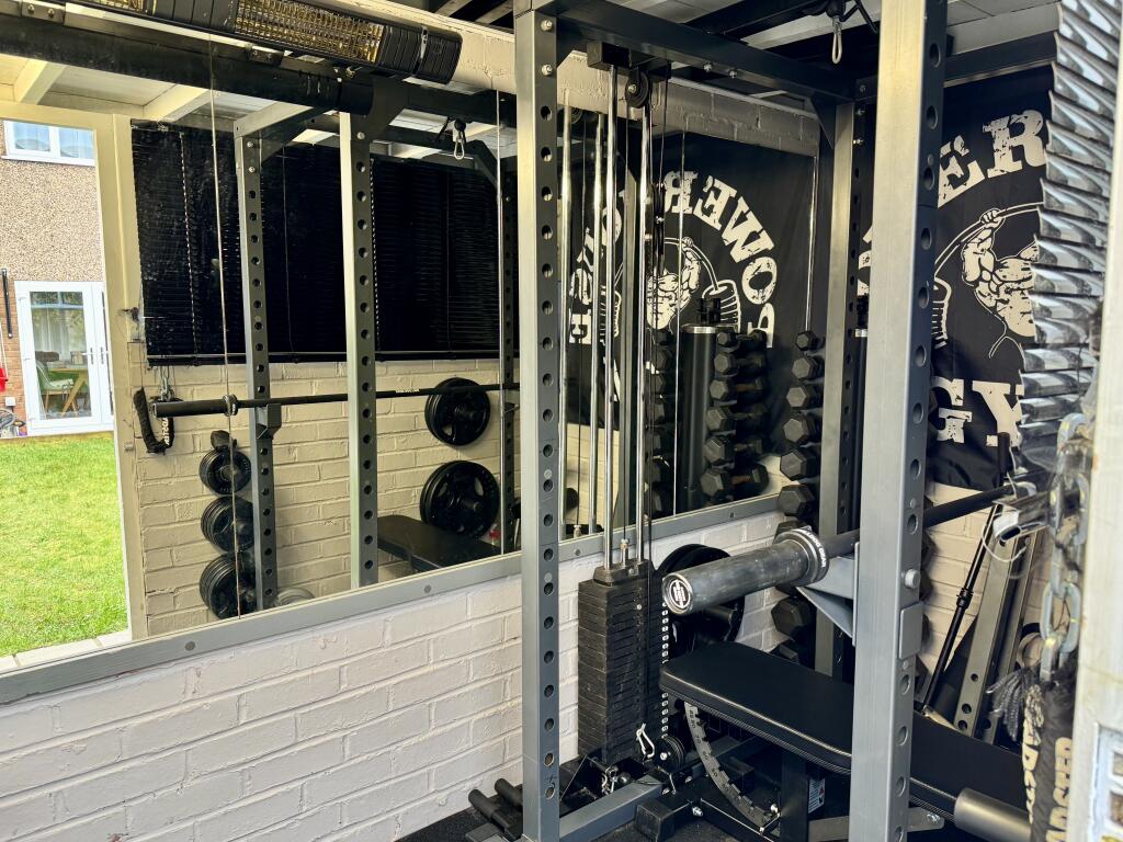 outbuilding (gym)
