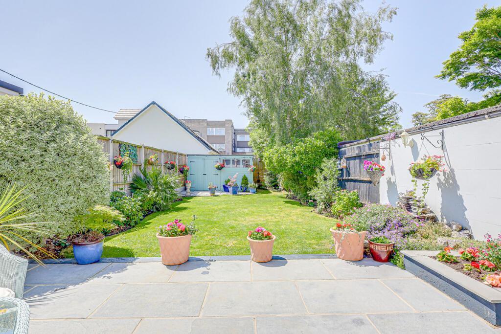 southerly facing garden