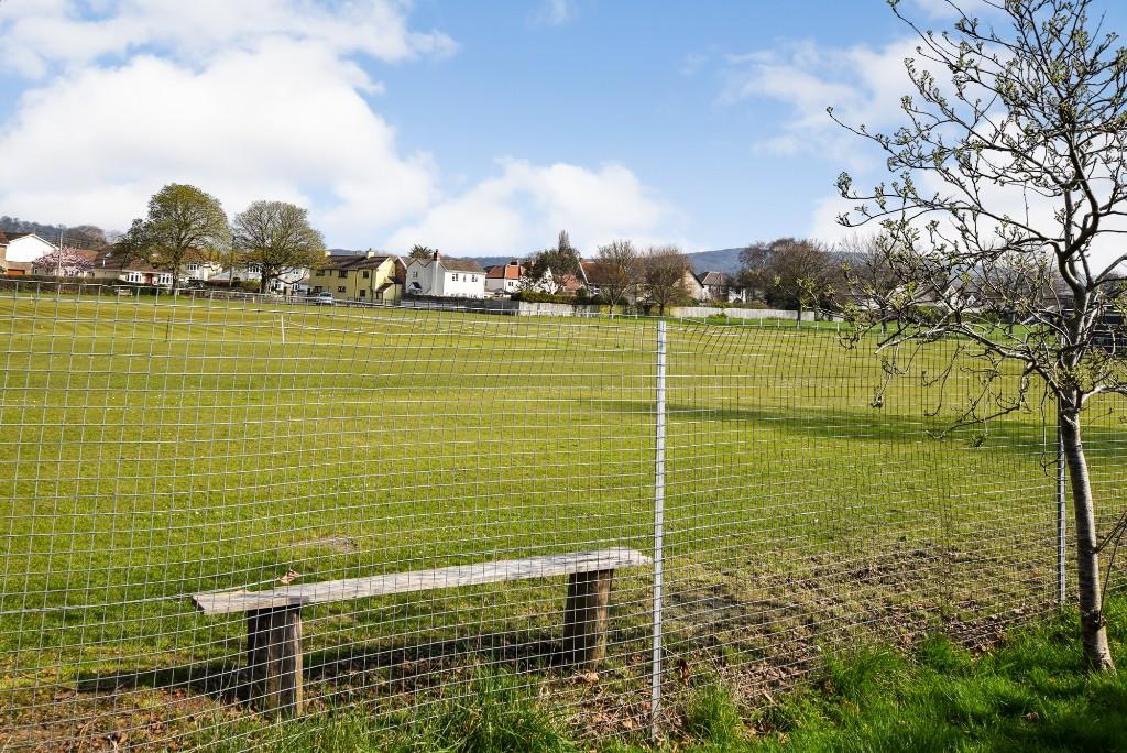 Nearby cricket pitch