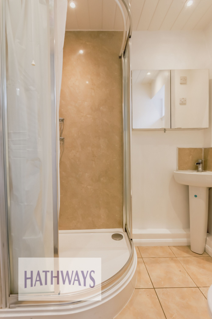 Downstairs shower room