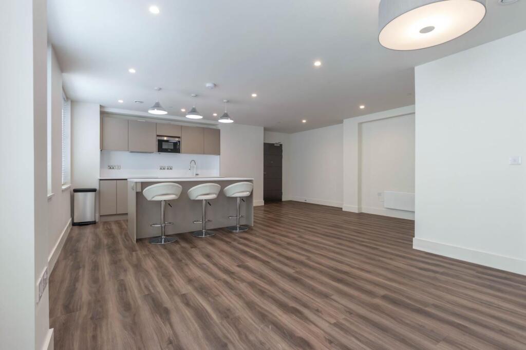 Open plan living area