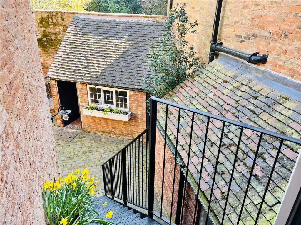 Entrance Courtyard Stairs
