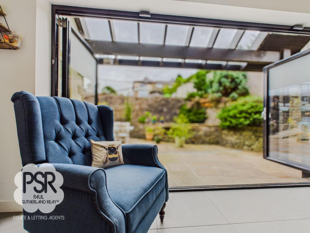Sitting Room with Large Bi-Fold Doors