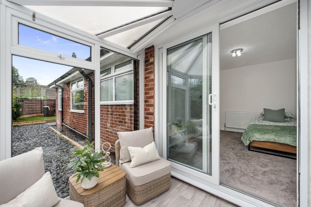 Bedroom 3 and Conservatory