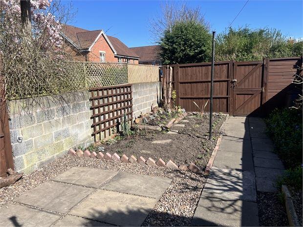 Rear Garden and Off Road Parking area