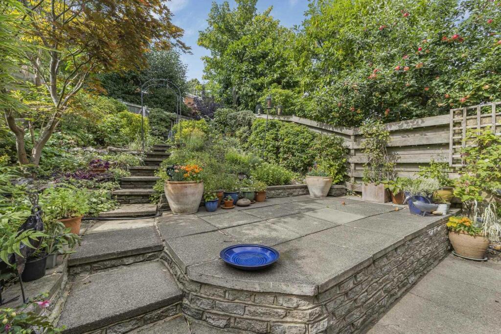 Terraced garden
