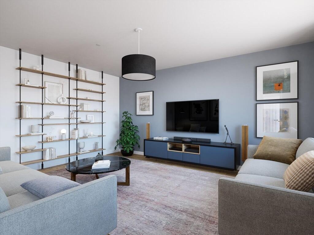 A blank canvas living room to make all yours - typical Taylor Wimpey home