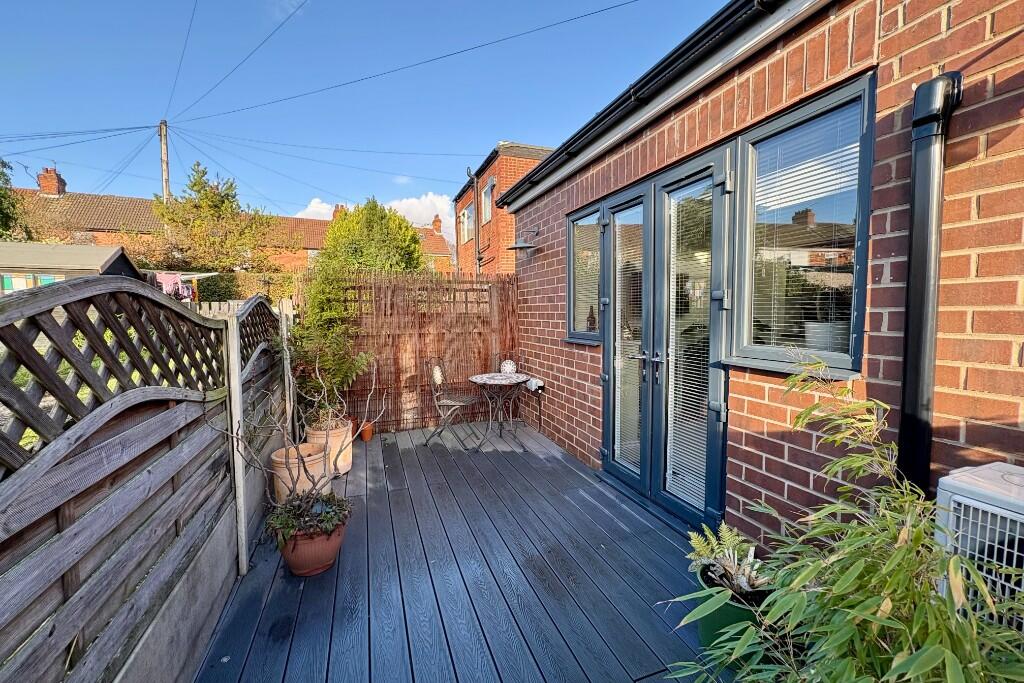 Rear garden