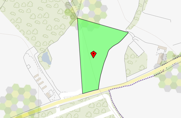 Land reg green far rotated