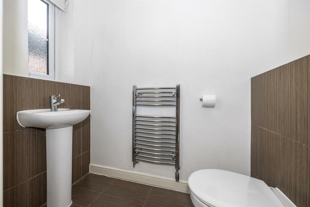 Downstairs cloakroom
