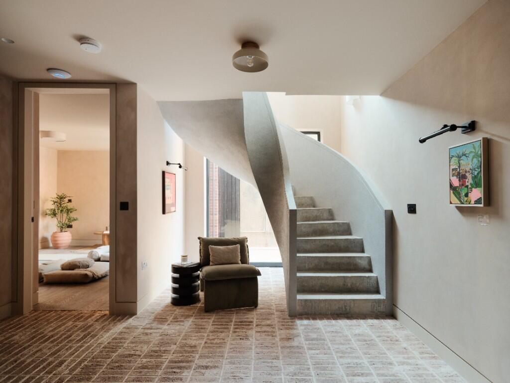 Lower hallway