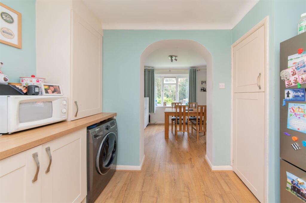 KITCHEN VIEW TO DINING ROOM