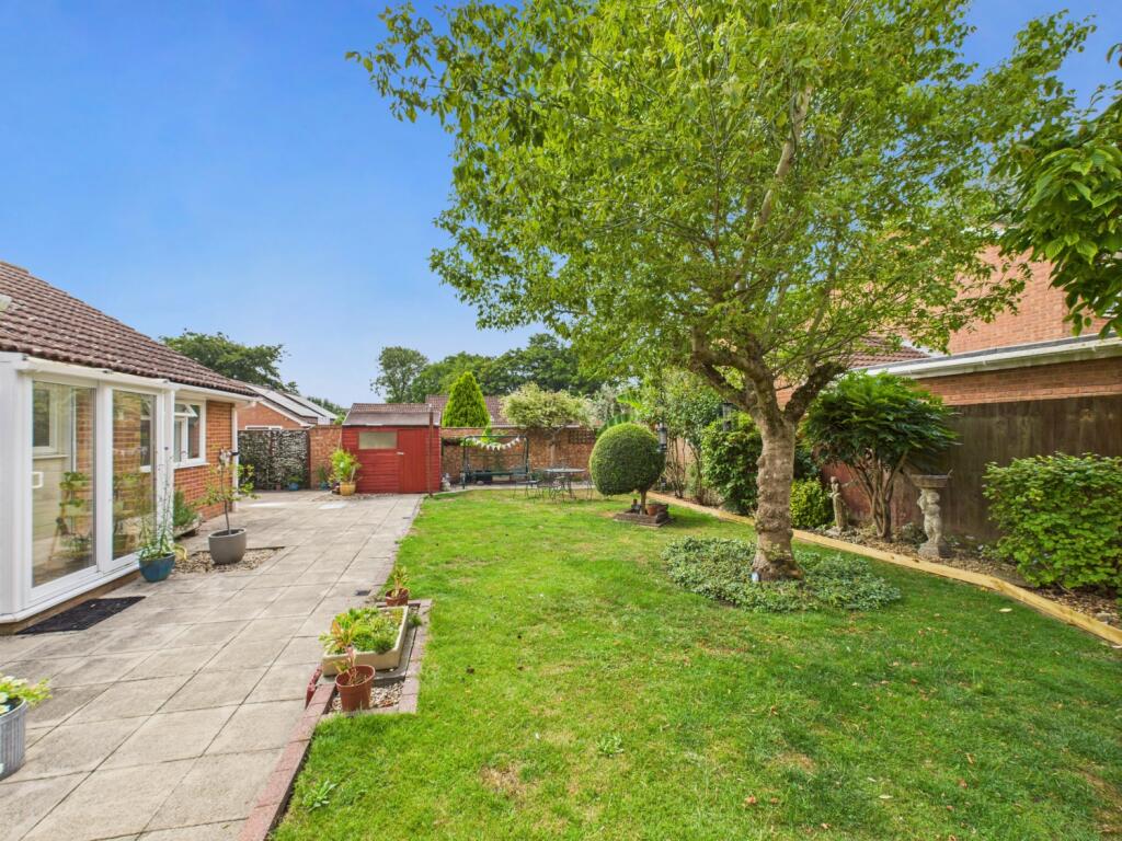 Rear garden