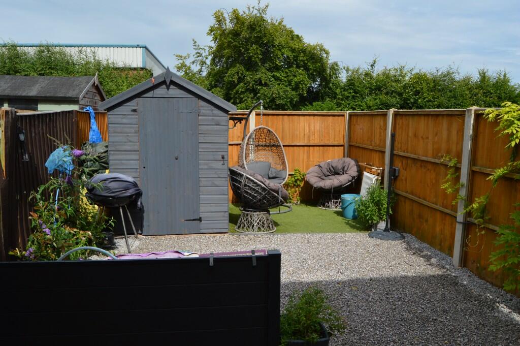 Rear garden