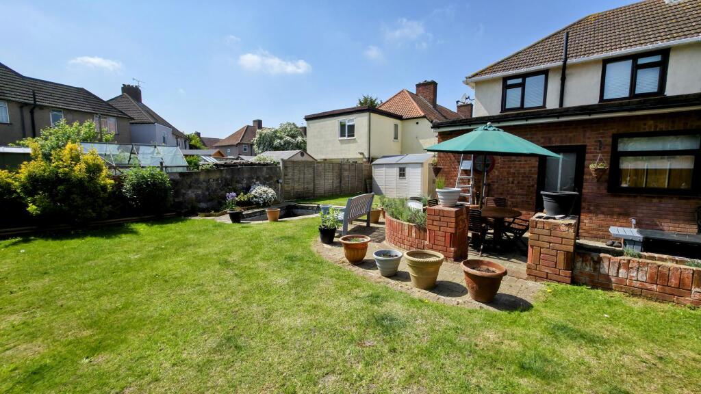 Rear garden