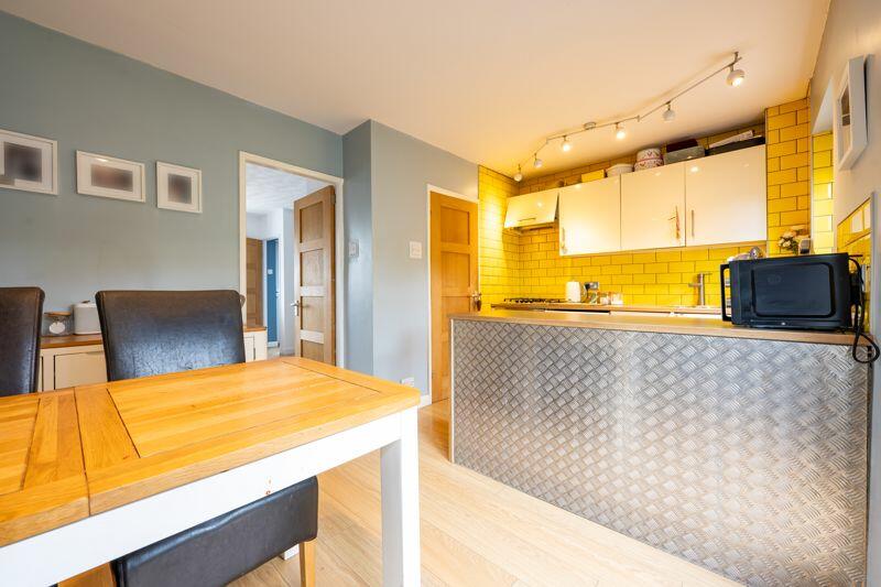 DINING AREA onto KITCHEN