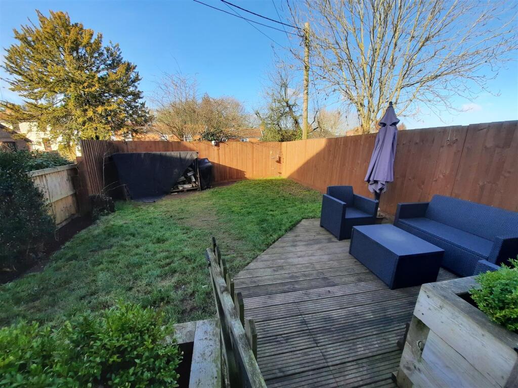 Rear garden