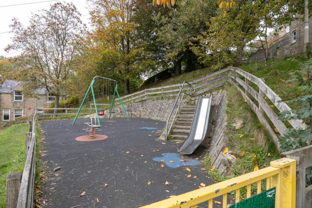 Playground 110 meters away