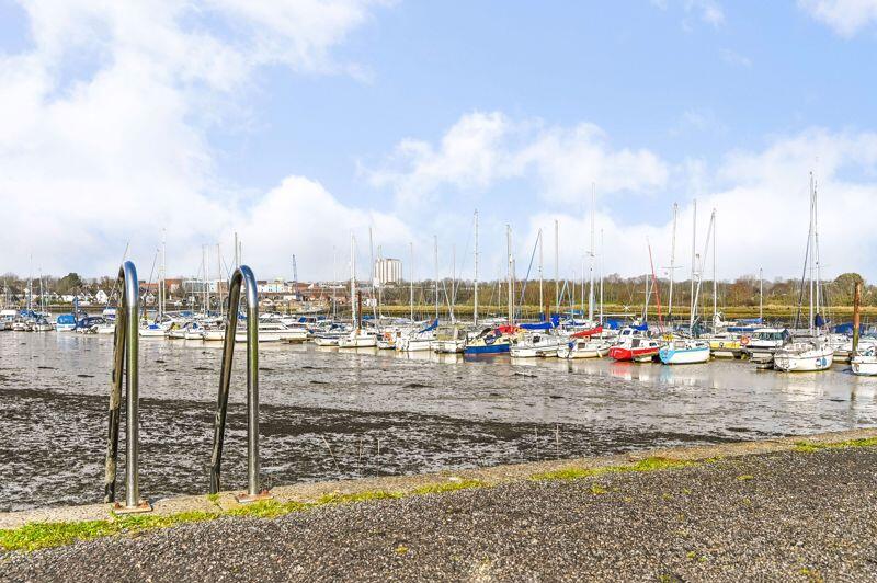 View Of Harbour Tide Out