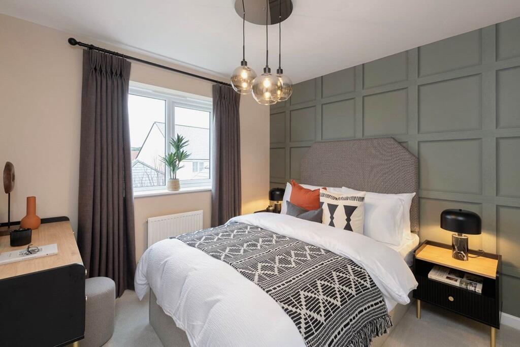 A second double bedroom is perfect for older children or guests