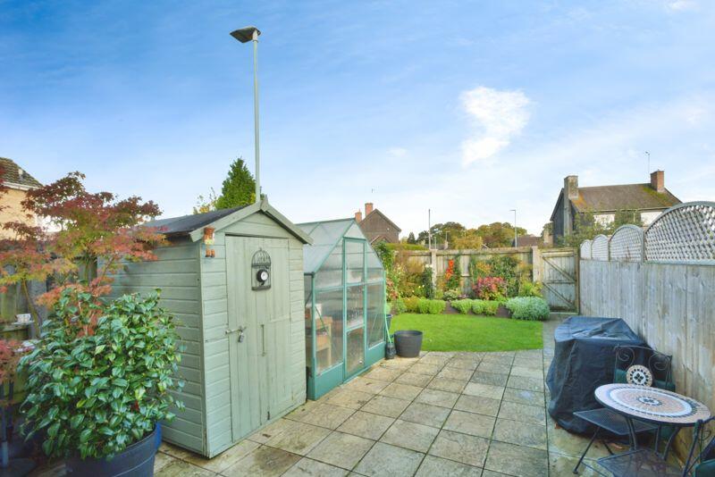 Rear garden