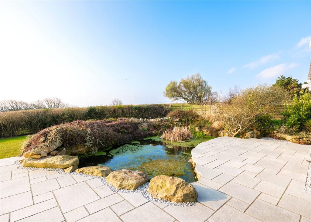 Terrace and Pond