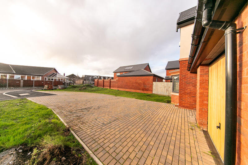 Driveway &amp; front garden