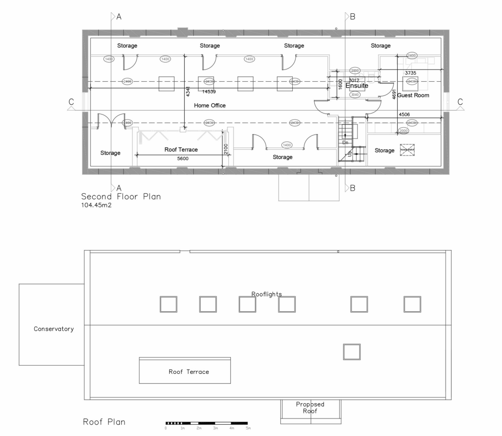 SECOND FLOOR PLANS