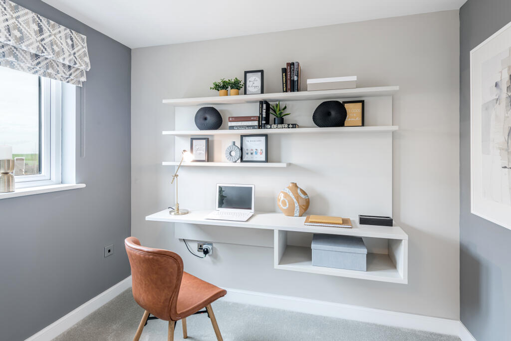 Harris 4 bedroom home, home office