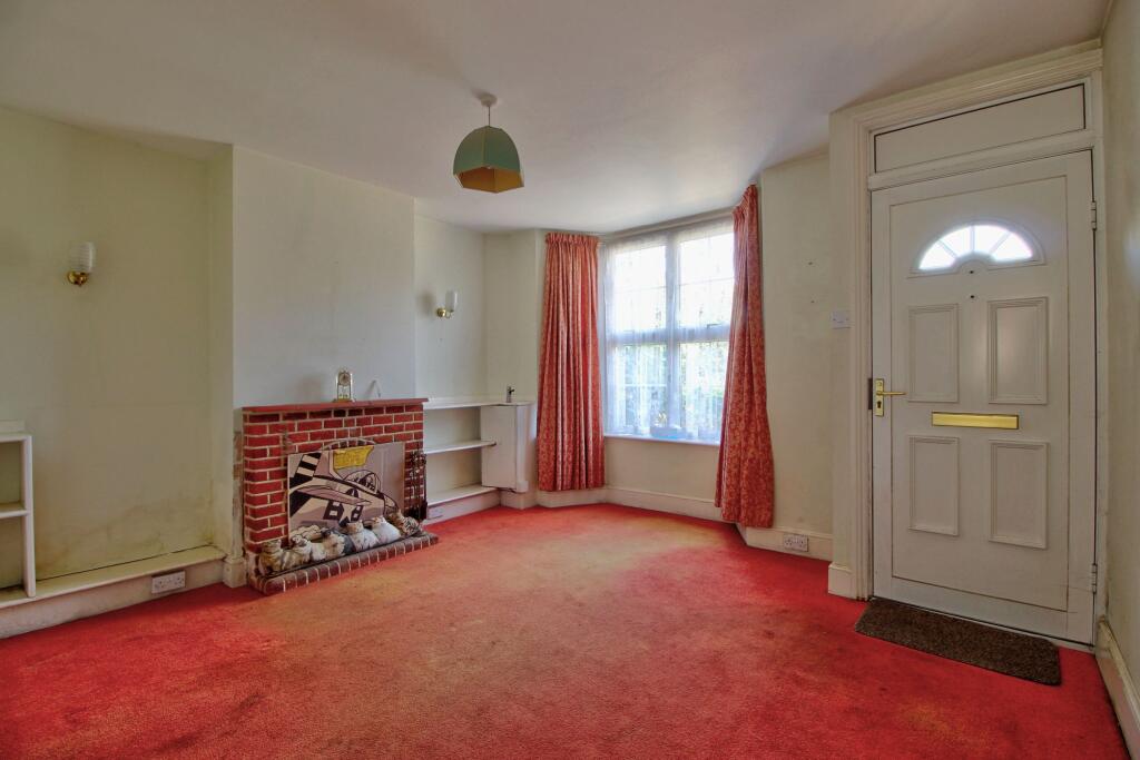 Living Room with bay window