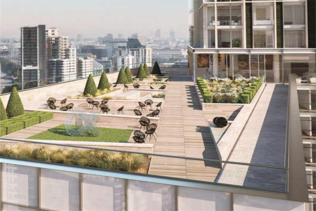 Rooftop terrace 