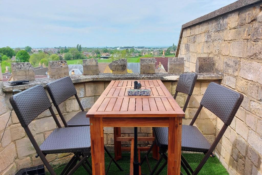 8' x 7' Balcony...