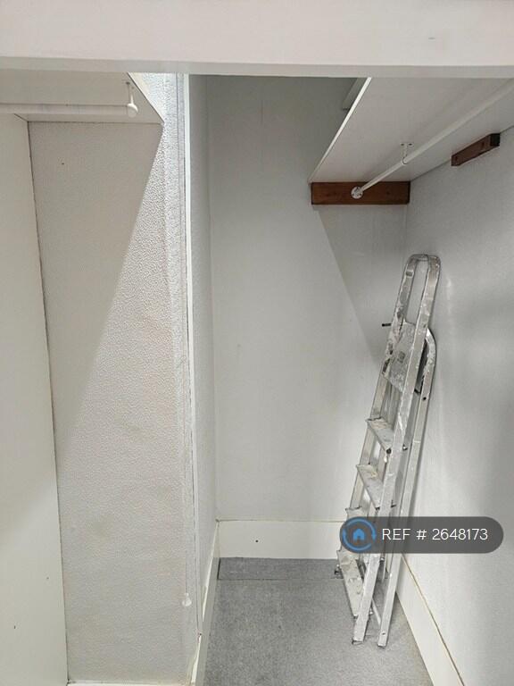 Inside Walk In Wardrobe In Double Bedroom