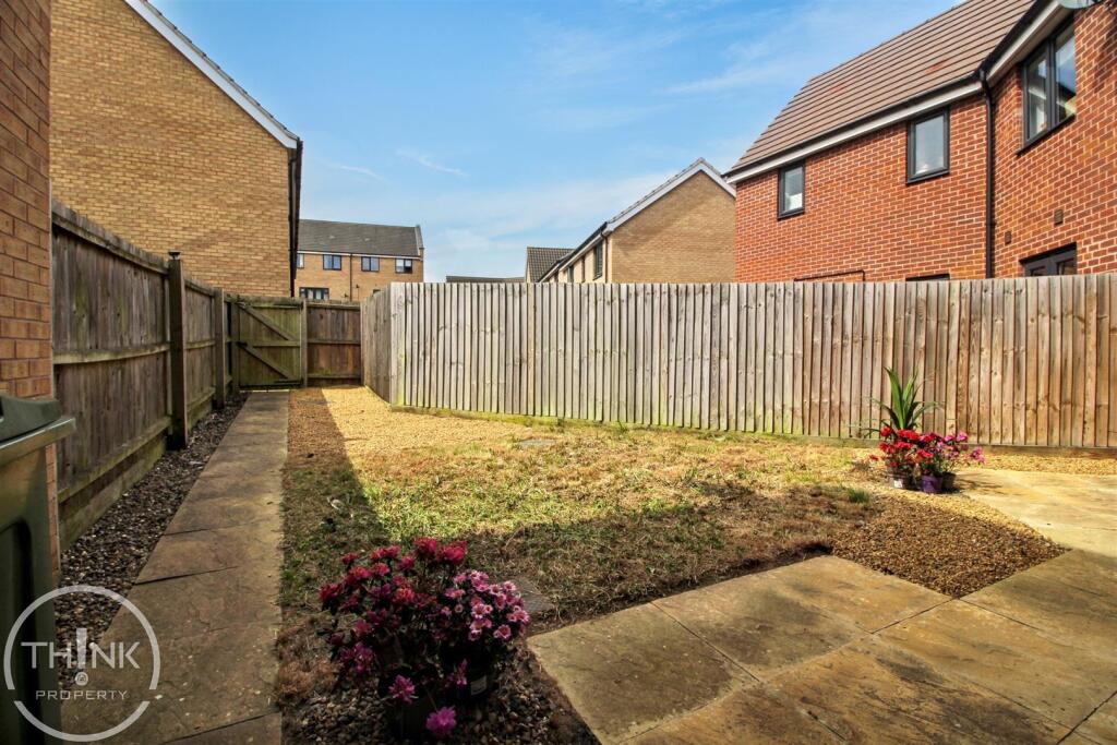 Rear garden