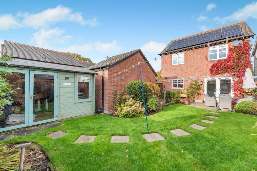 Rear garden
